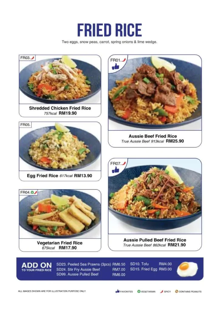 Fried Rice Super Saigon Prices Menu