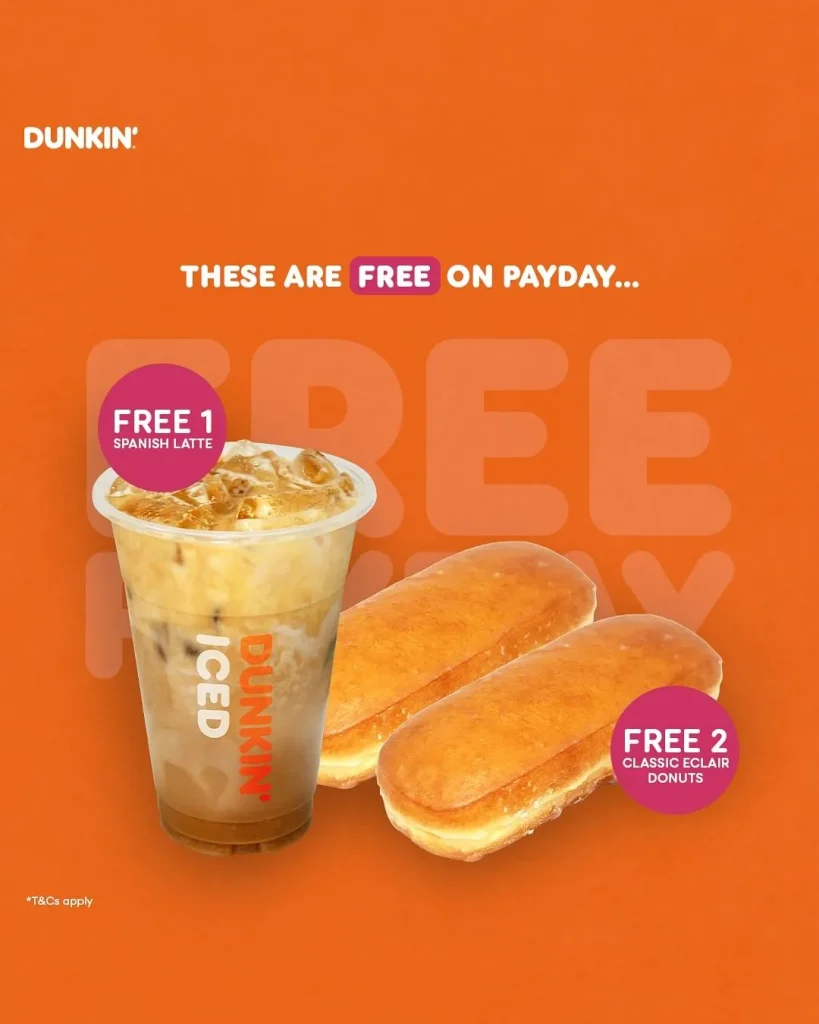Dunkin' Donuts Promosi