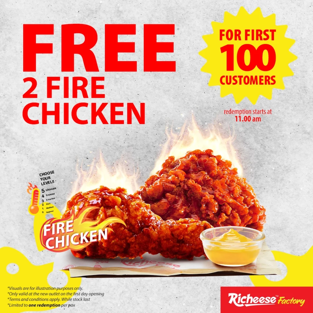 Richeese Factory Promosi