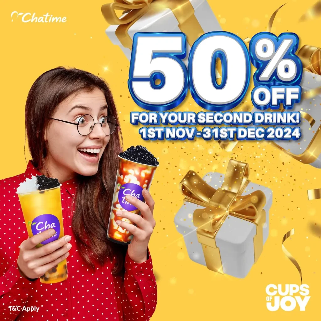 Chatime Malaysia Promosi