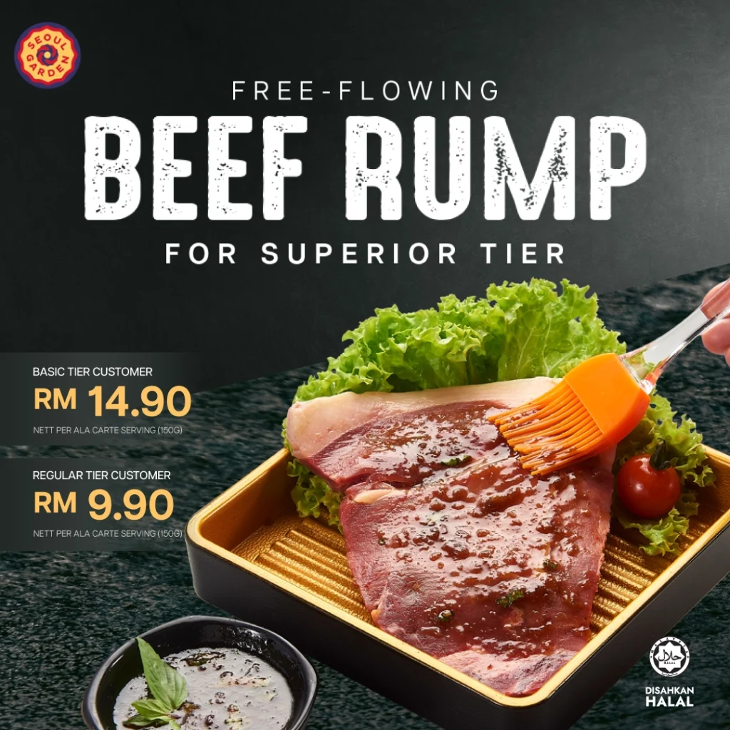Seoul Garden Beef Promosi
