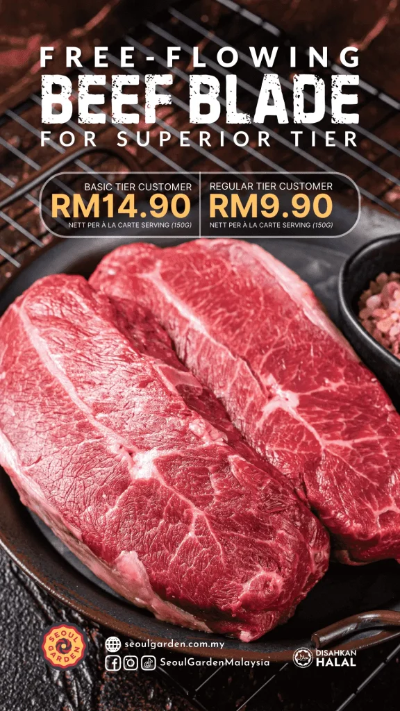 Beef Seoul Garden Promosi