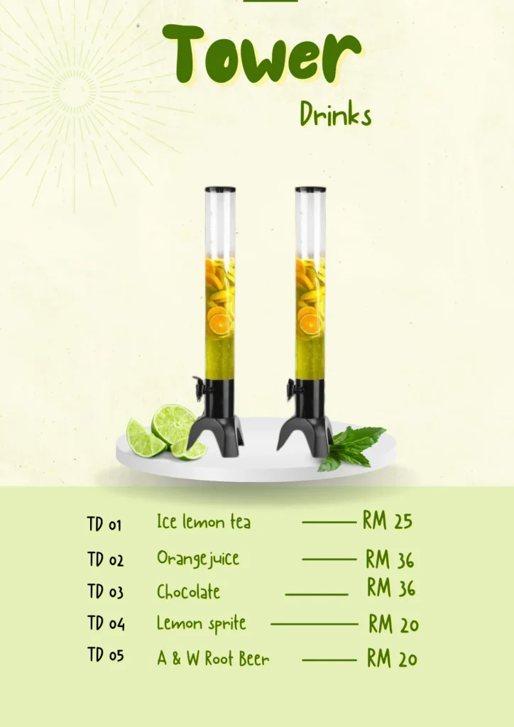 Menu Drink Malaysia Big Food Kitchen