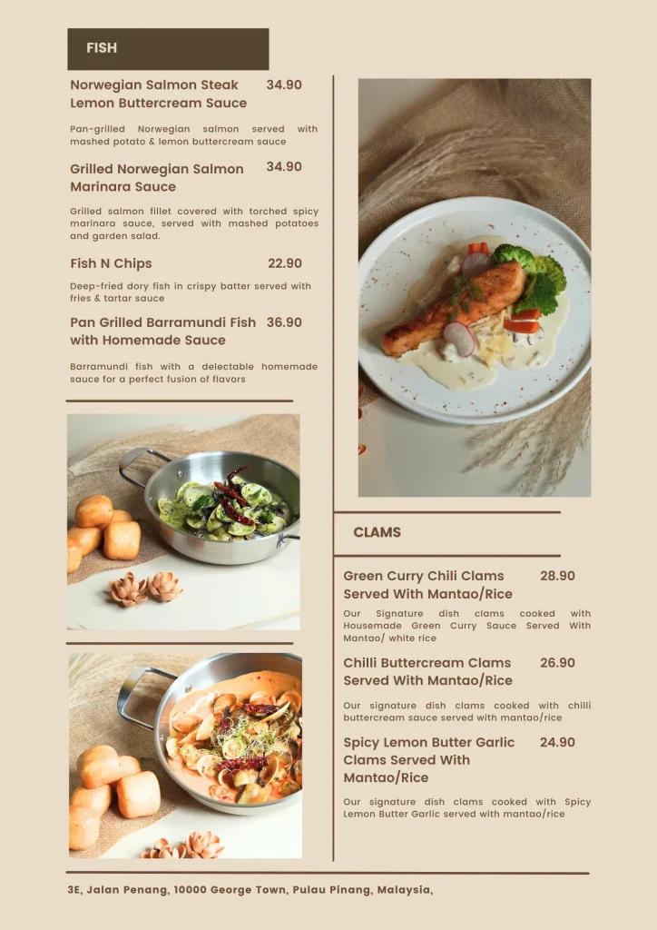 Fish Malaysia Menu Prices Don Western & Grill Cafe