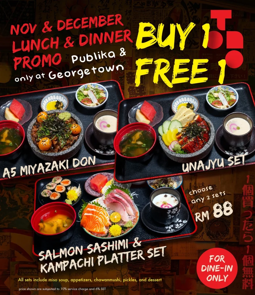  Tono Izakaya Set Promosi