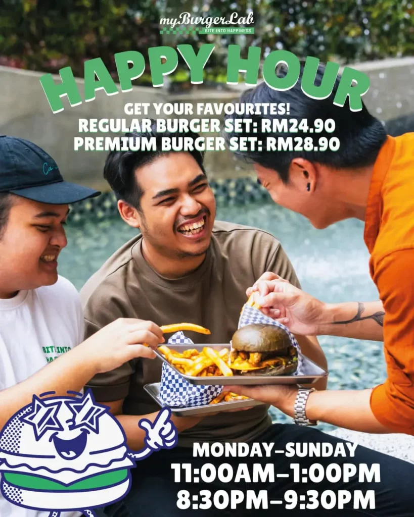 MyBurgerLab Malaysia Promosi Happy Hour