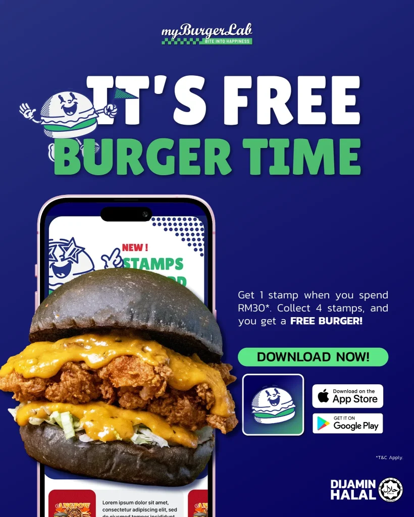 MyBurgerLab App Promosi