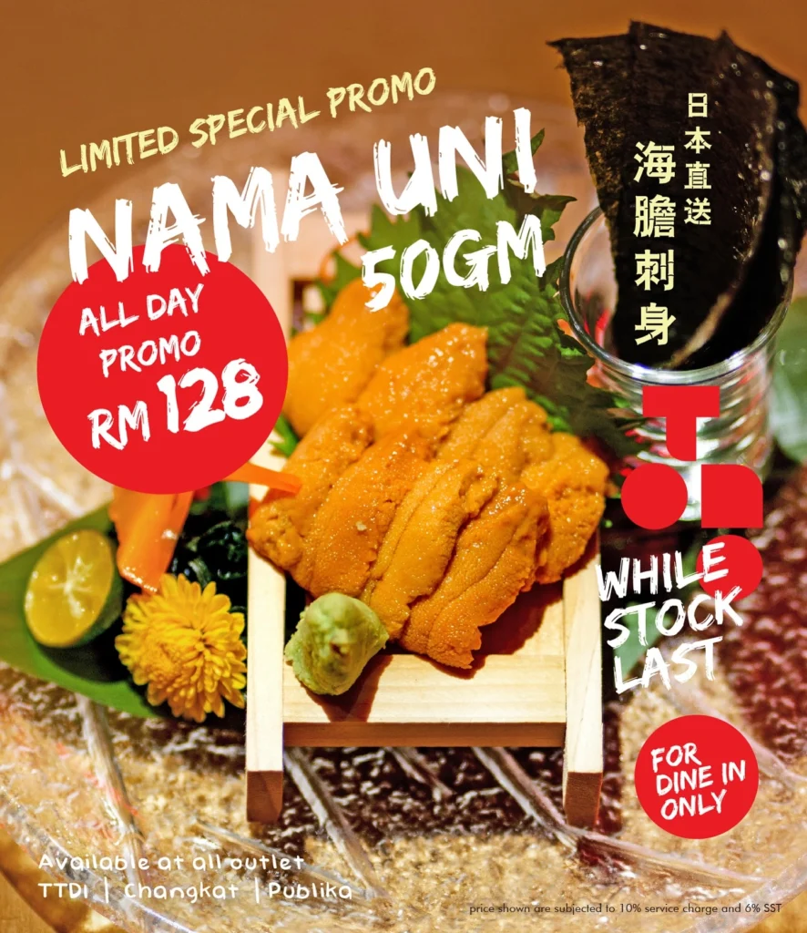  Tono Izakaya Malaysia Promosi Nama Uni
