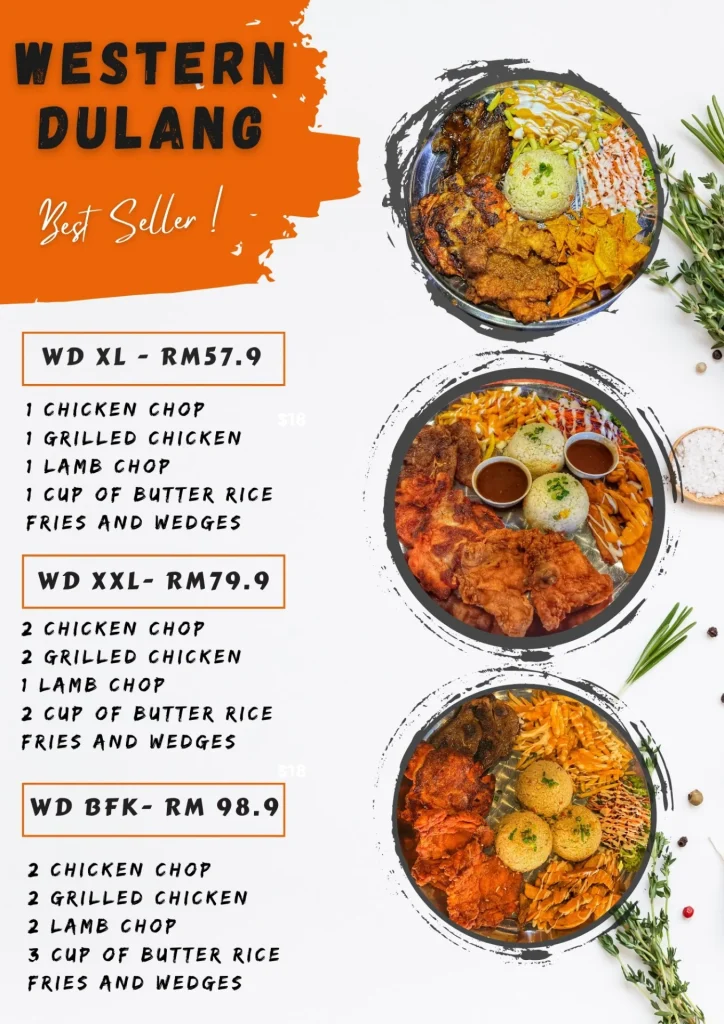 Big Food Kitchen Western Menu