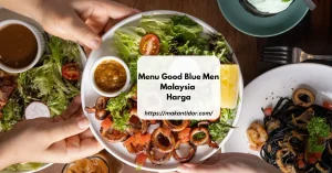 Good Blue Men Menu