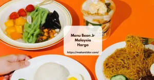 Bean Jr Menu
